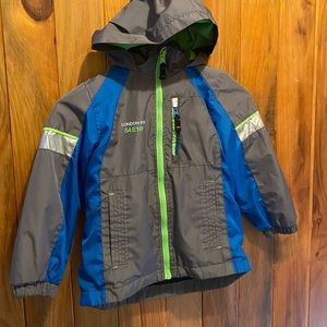Boys rain resistant jacket